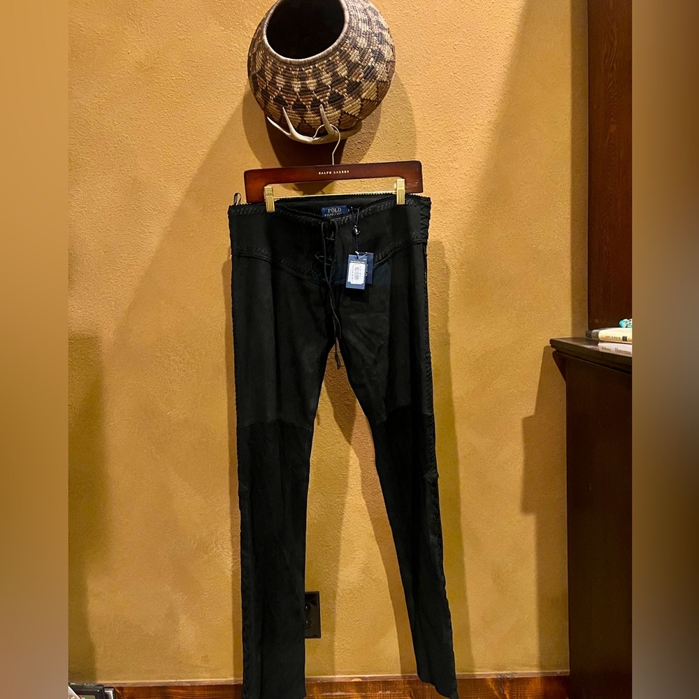 Polo Ralph Lauren Leather pant, size 10